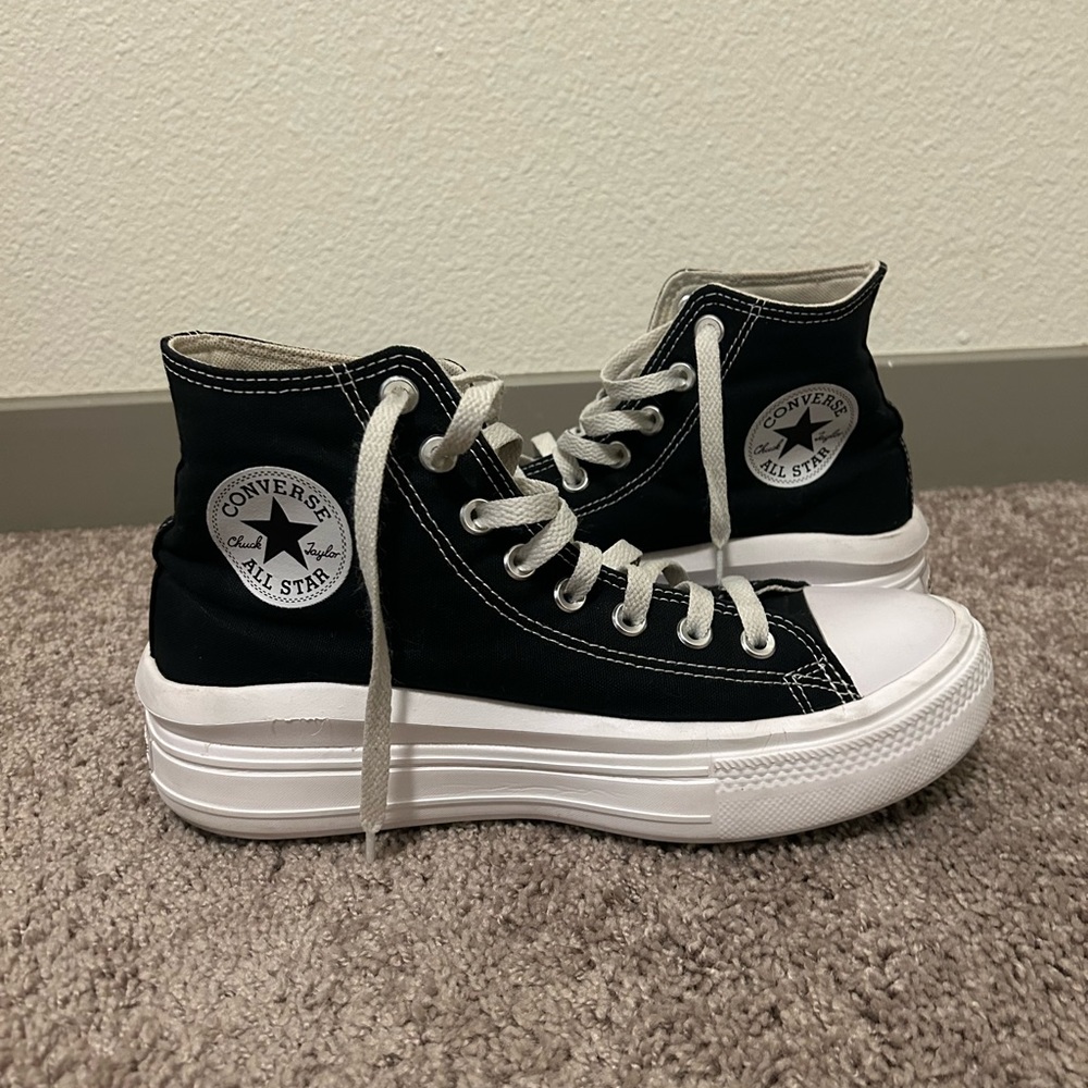 Chuck Taylor All Star Move Platform Black Size 10